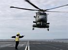 Merlin Lands on HMS Queen Elizabeth