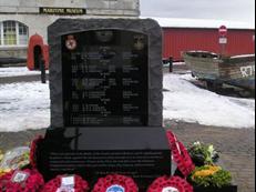 Memorial to 825NAS Channel Dash Heroes