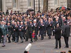 FAA Federation march past The Cenotaph