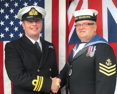 Culdrose sailor LS&GC in two navies