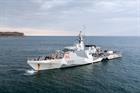 HMS Tamar on patrol off the east coast of Australia