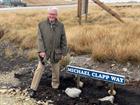 Cdre Michael Clapp in  the road named after him